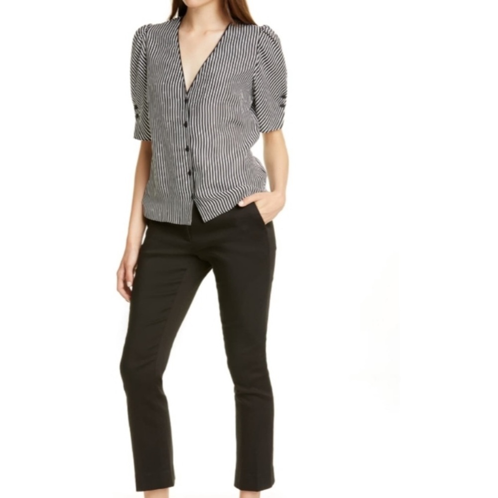 Nwt Frame Olivia Stripe Tip For Holiday Parties! - image 2